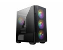 MSI MAG FORGE M100R ARGB MicroATX Tempered Glass Gaming PC Case - Black