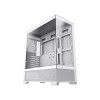 GameMax Vista White ATX Gaming PC Case with 3x Infinity ARGB Fans - White