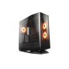 Cougar FV270 Curved Tempered Glass Mid Tower Black Case