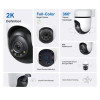 TP-LINK Tapo C510W 360° Wi-Fi camera with AI motion tracking and outdoor surveillance
