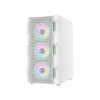 CiT Neo White ATX Gaming PC Case - White