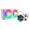 Cooler Master MasterLiquid 240mm ARGB AIO Liquid Coolor - White