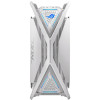 ASUS ROG Hyperion GR701 E-ATX dual radiator support four 140 mm fans metal GPU holder component storage ARGB fan hub 60W fast charging White computer case