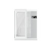 1st Player RT5 WH Tempared Glass Micro Tower Gaming PC Case - White