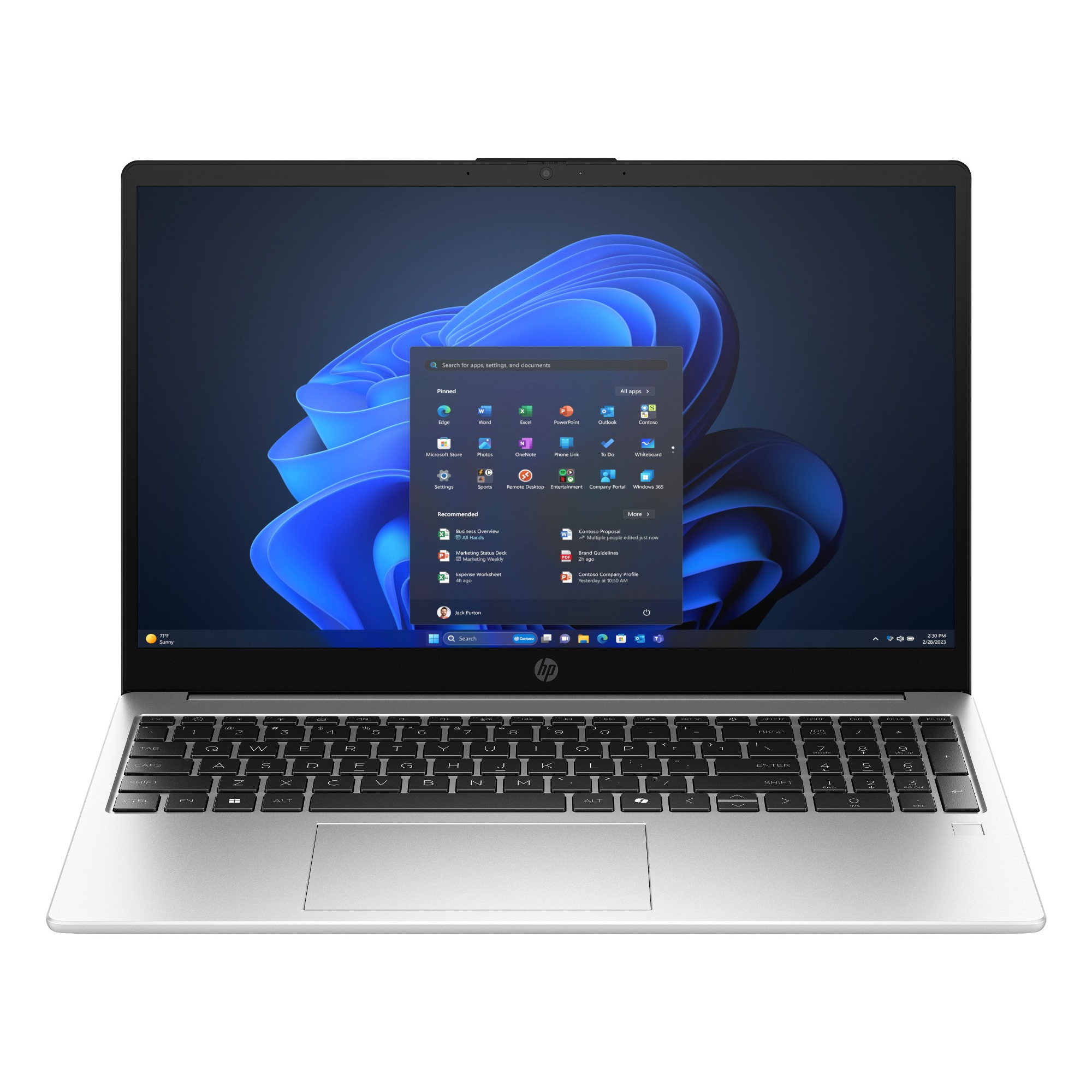 Hp Size 5 Silver 255R G10 Amd Ryzen 7535U 24Gb Ram 512Gb Ssd 15.6" Windows 11 Pro Laptop