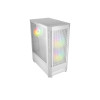 Cougar Duoface RGB Mid Tower White Case with 3 x ARGB Fans