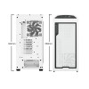 be quiet! Shadow Base 800 DX Mid Tower Tempered Glass ATX Gaming PC Case - White