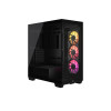Corsair 3500X ARGB Mid-Tower PC Case in black with wraparound tempered glass panels.