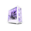 NZXT H7 Elite RGB Midi Tower Mini-ITX | microATX | ATX, RGB White PC Case