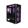 1st Player Firebase XP RGB Fans Tempered Glass Mid Tower PC Case