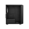 GameMax Icon RGB Tempered Glass Micro ATX Gaming PC Case - Black
