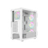 CiT Neo White ATX Gaming PC Case - White