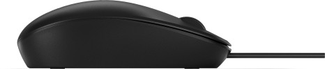 HP 125 Wired USB Type-A Mouse - Black