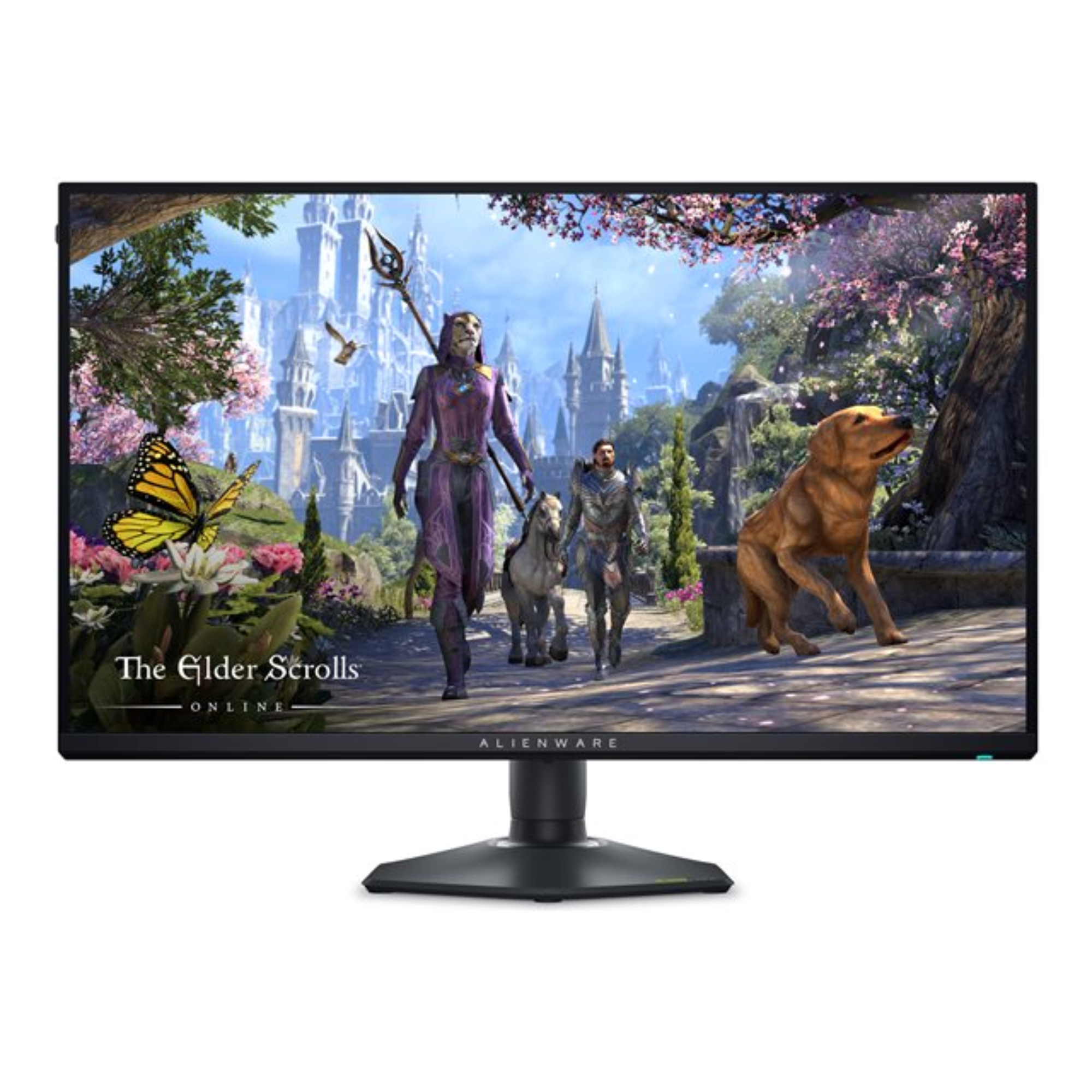Dell Size 27 Black Alienware Aw2725qf 27" Ips Dual Refresh Uhd 4K 165Hz / Fhd 360Hz 0.5Ms G-Sync Compatible Gaming Monitor