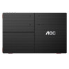 AOC 16G3 15.6" IPS Full HD 144Hz 4ms Freesync Portable USB-C Gaming Monitor with Built-in Speakers