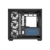 CiT Vision ATX RGB Tempered Glass Mid Tower Gaming PC Case - Black