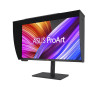 ASUS ProArt PA32UCXR 32" monitor with ergonomic height adjustment for optimal viewing comfort.
