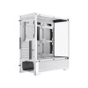 GameMax Vista White ATX Gaming PC Case with 3x Infinity ARGB Fans - White