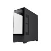 GameMax Vista Black ATX Gaming PC Case with 3x Infinity ARGB Fans - Black