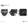 High-performance Be Quiet Dark Rock TF 2 CPU cooler for efficient cooling