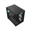 CiT Vision ATX RGB Tempered Glass Mid Tower Gaming PC Case - Black