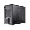 GameMax Spark White Gaming Cube MATX PC Case - Black