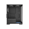 CiT Range Black MATX Gaming PC Case - Black
