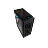 Sharkoon RGB Wave Tempered Glass ATX Mid Tower Gaming PC Case