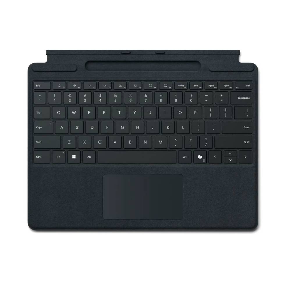 Microsoft Black Refurbished - Surface Pro Signature Keyboard With Copilot-Button - No Pen Included