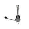 Logitech H110 Wired Headset, Stereo Headphones with Noise-Cancelling Microphone