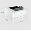 HP LaserJet Pro 4002dn 1200 x 1200 DPI A4 Mono Laser Printer - White